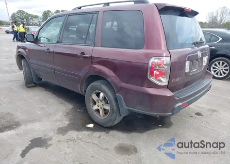 2007 Honda Pilot Ex-L z USA, uszkodzony, nr VIN 5FNYF28587B026595